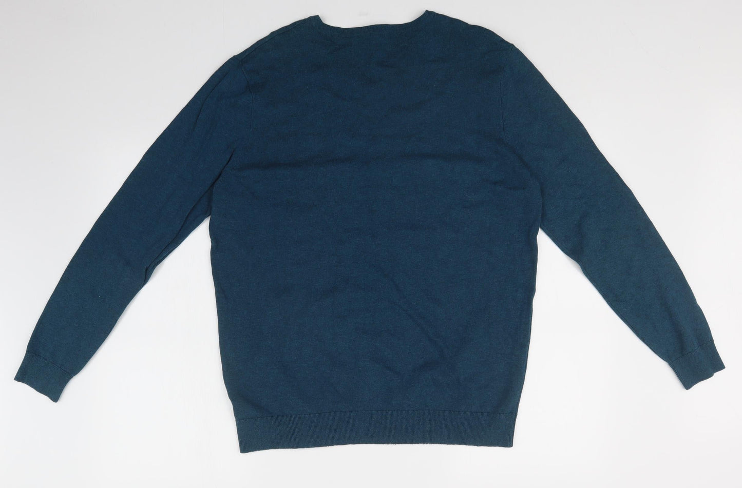 George Mens Blue   Pullover Sweatshirt Size L