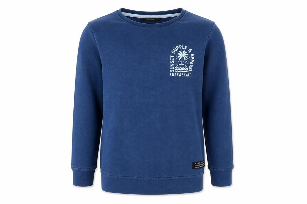 George Boys Blue   Pullover Sweatshirt Size 8-9 Years