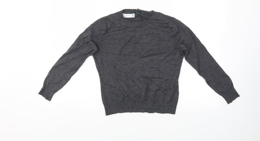 Zara Womens Grey   Pullover Jumper Size S