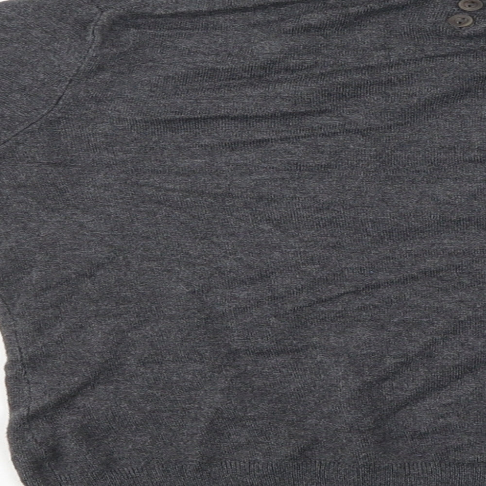 Zara Womens Grey   Pullover Jumper Size S