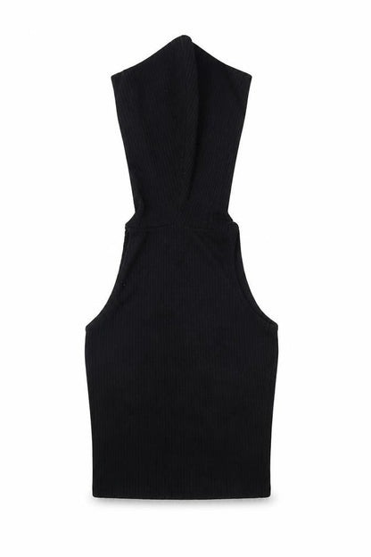River Island Womens Black   Jersey Tank Size 6