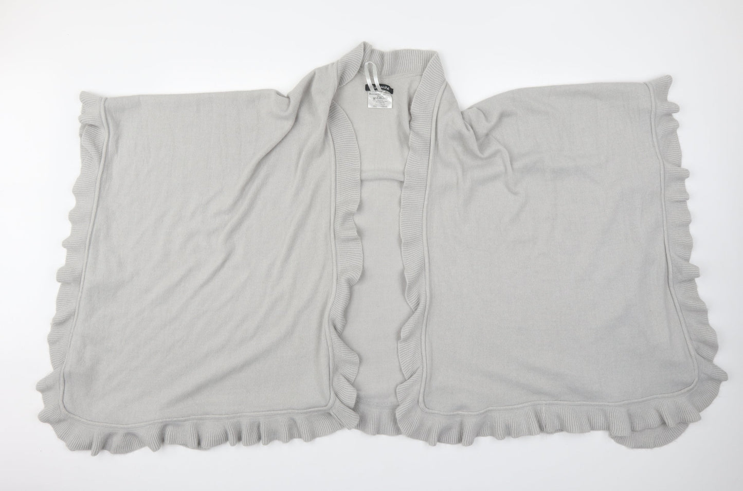 Bonmarché Womens Grey  Knit Cardigan Jumper One Size