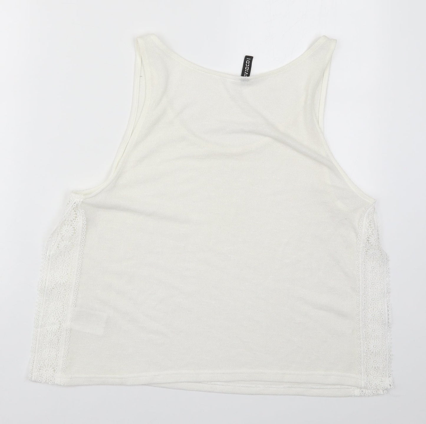 H&M Womens White   Basic Tank Size M