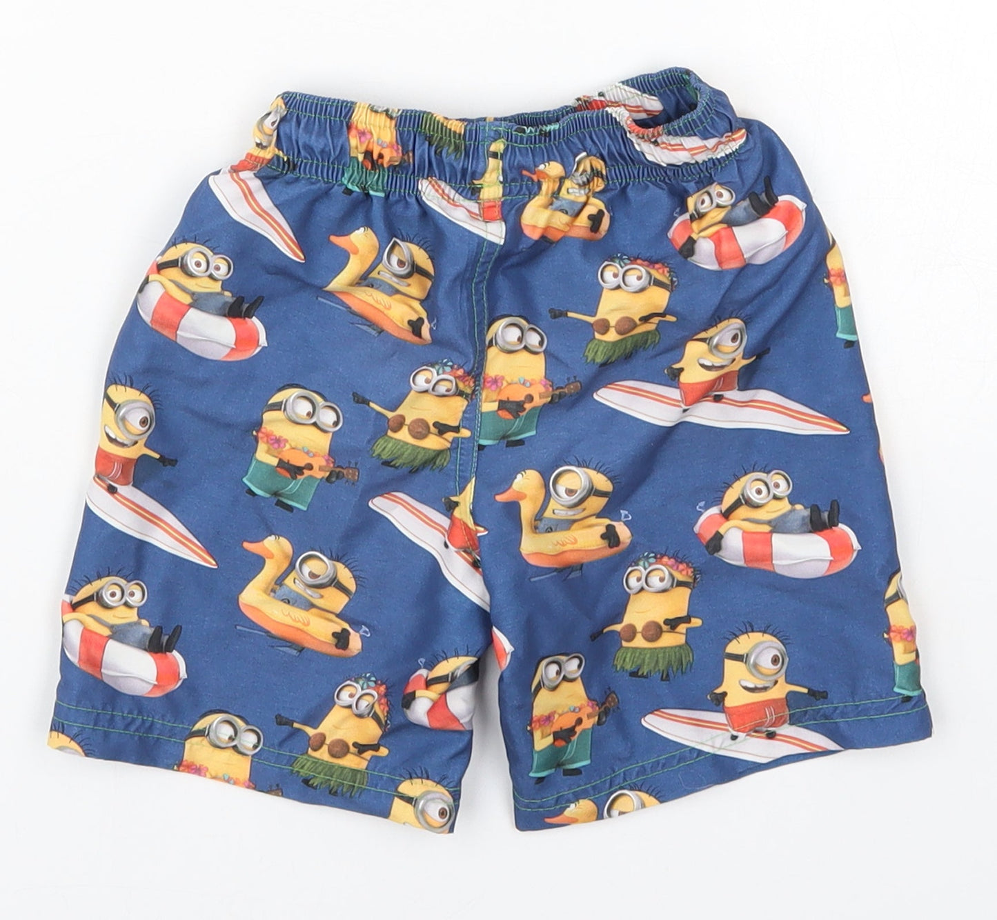 NEXT Boys Blue   Bermuda Shorts Size 2-3 Years - Minions