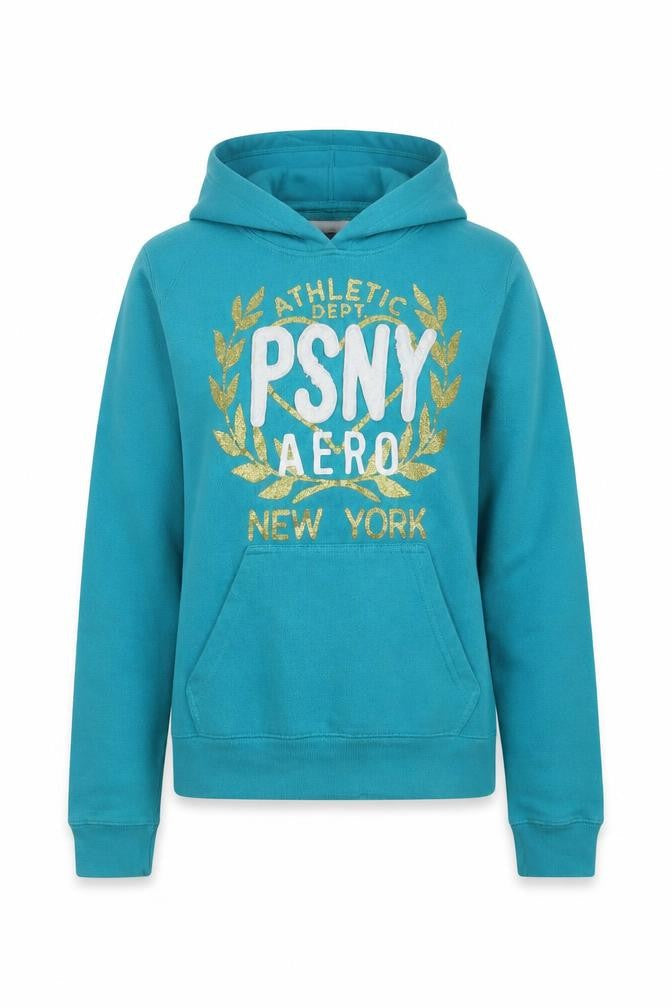 p.s. Womens Blue   Pullover Hoodie Size 10