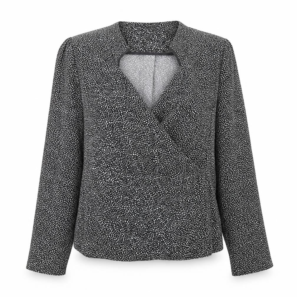 BHS Womens Black Geometric  Jacket  Size 16