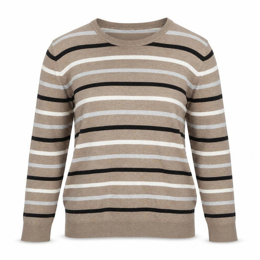 Country Casuals Womens Beige Pullover Jumper Size XL