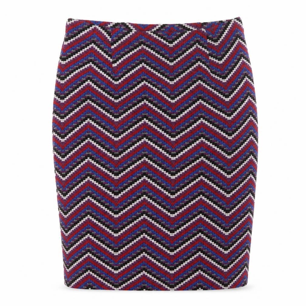 Preworn Womens Purple   Straight & Pencil Skirt Size 35 in