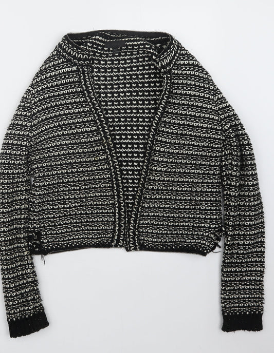 Topshop Womens Black   Jacket  Size 10