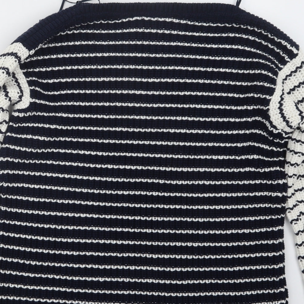 Marks and Spencer Womens Blue  Knit Pullover Jumper Size S