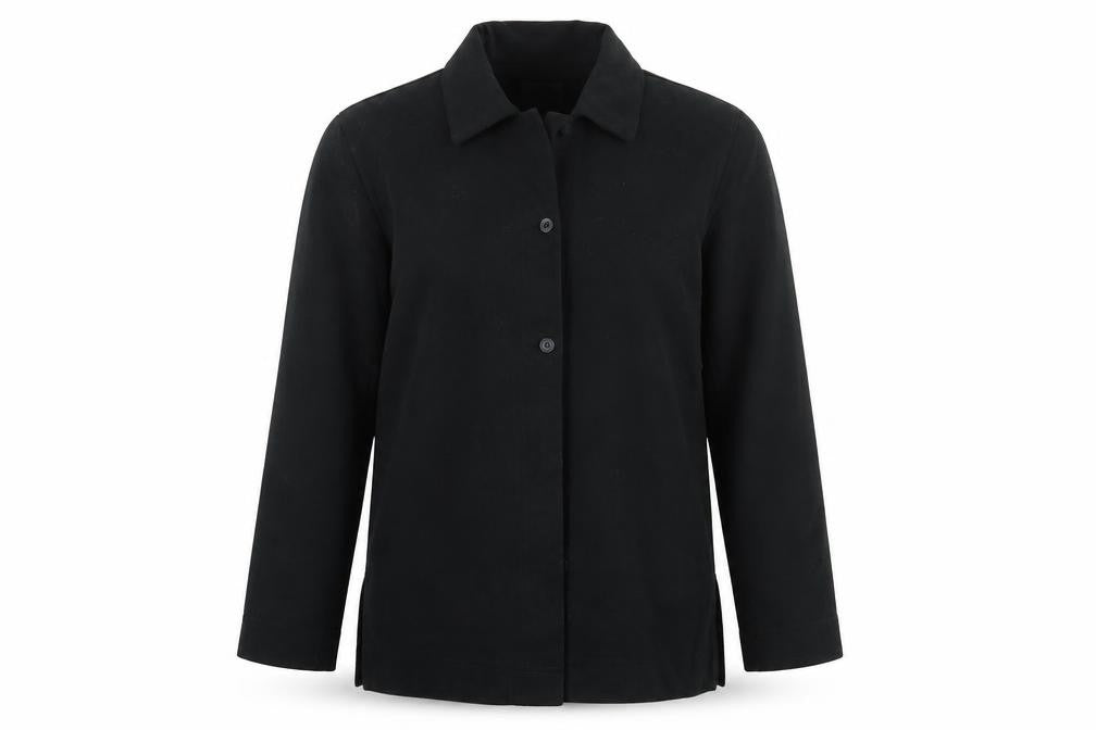 Liz Claiborne Womens Black  Rayon Jacket Blazer Size S
