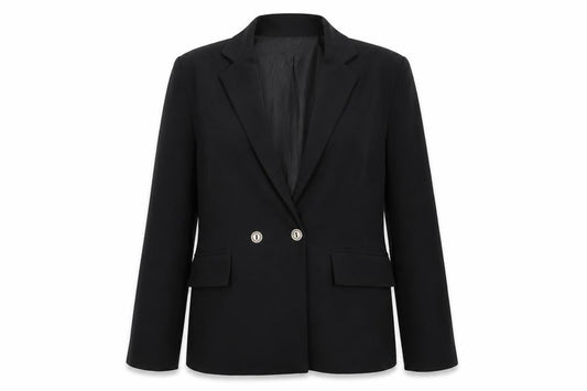 Made in Italy Womens Black   Jacket Blazer Size 12