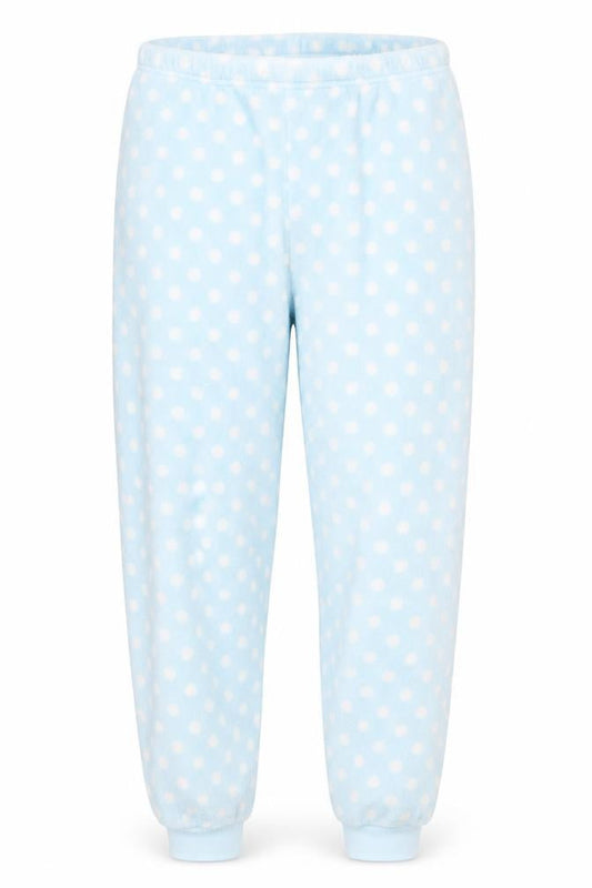 Disney Womens Blue Polka Dot  Jogger Trousers Size 10 L26 in