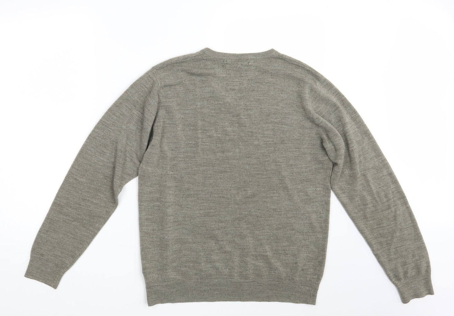 M&S Mens Grey   Pullover Sweatshirt Size L