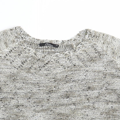 Bonmarché Womens Beige Pullover Jumper Size M