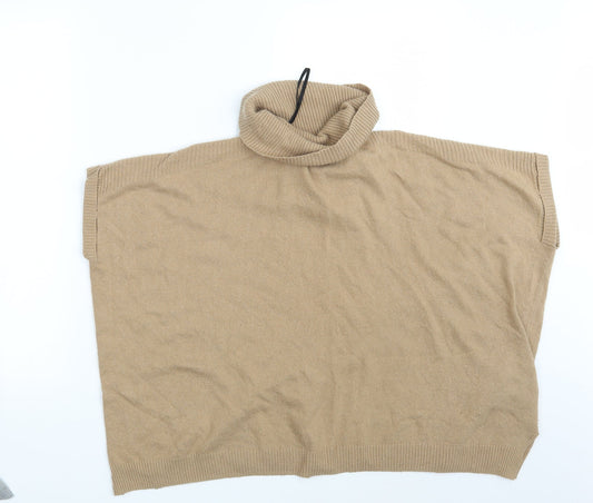 New Look Womens Brown   Wrap Jumper Size S