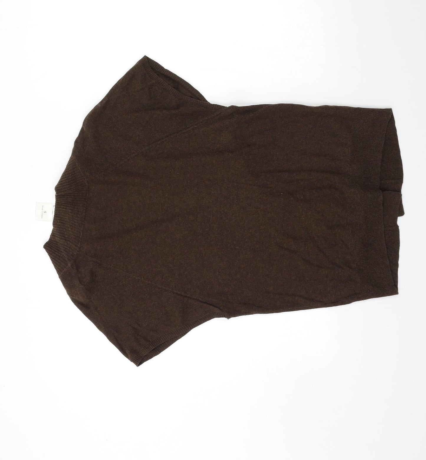 APH ORISM Womens Brown  Knit Cardigan Jumper Size S