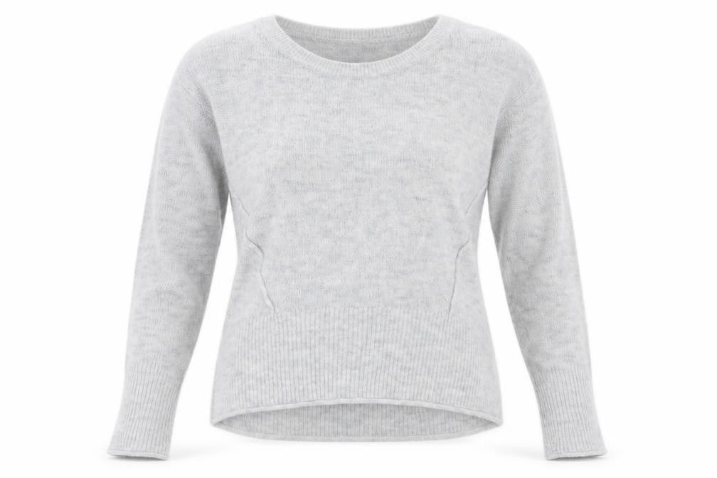 H&M Womens Grey  Knit Pullover Jumper Size M