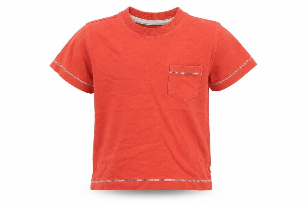 Next Baby Orange   Basic T-Shirt Size 9-12 Months