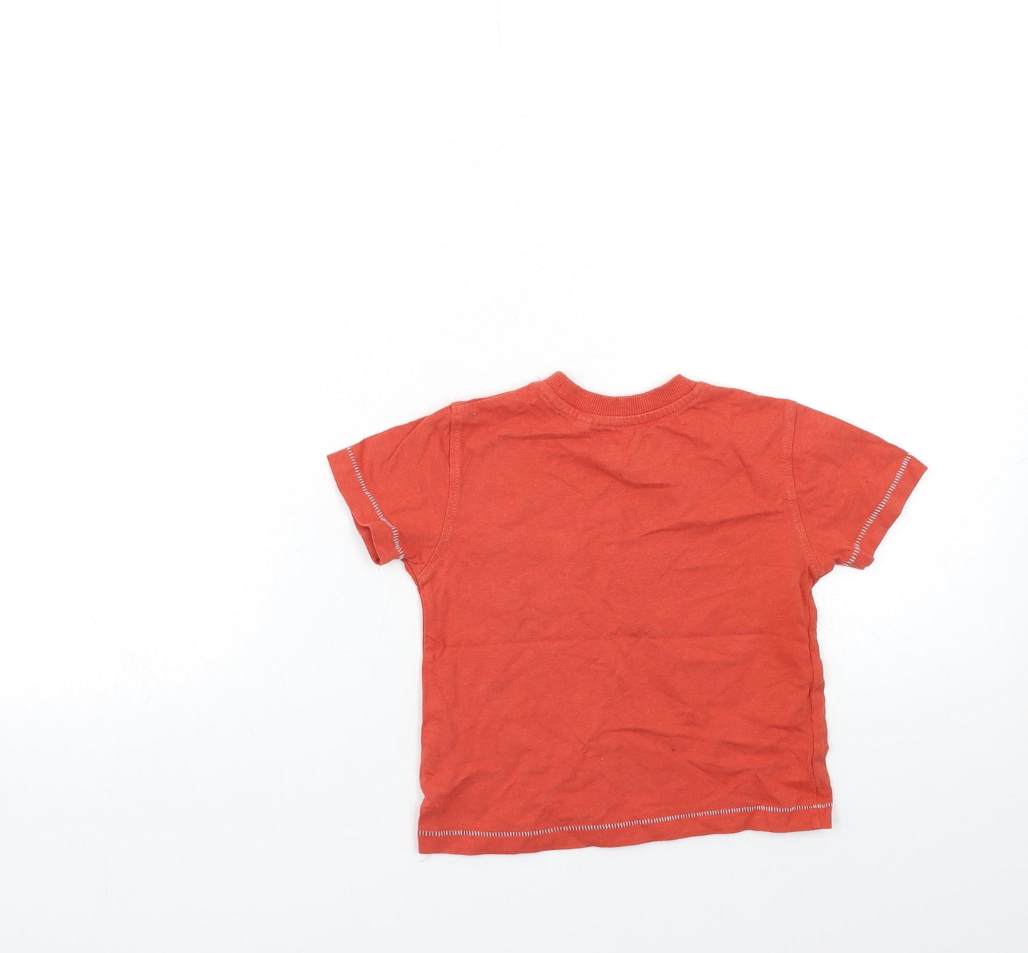 NEXT Baby Orange   Basic T-Shirt Size 9-12 Months