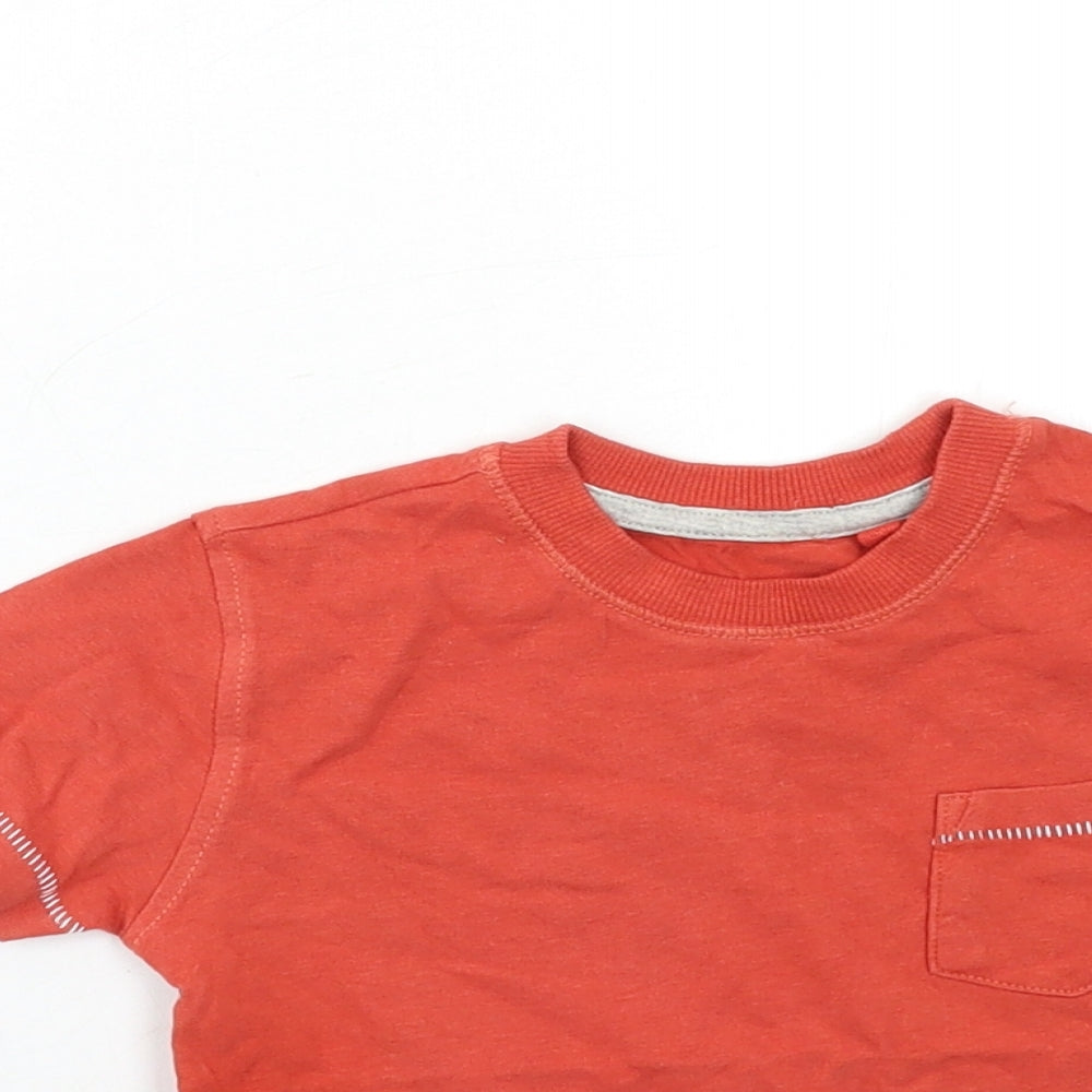 NEXT Baby Orange   Basic T-Shirt Size 9-12 Months