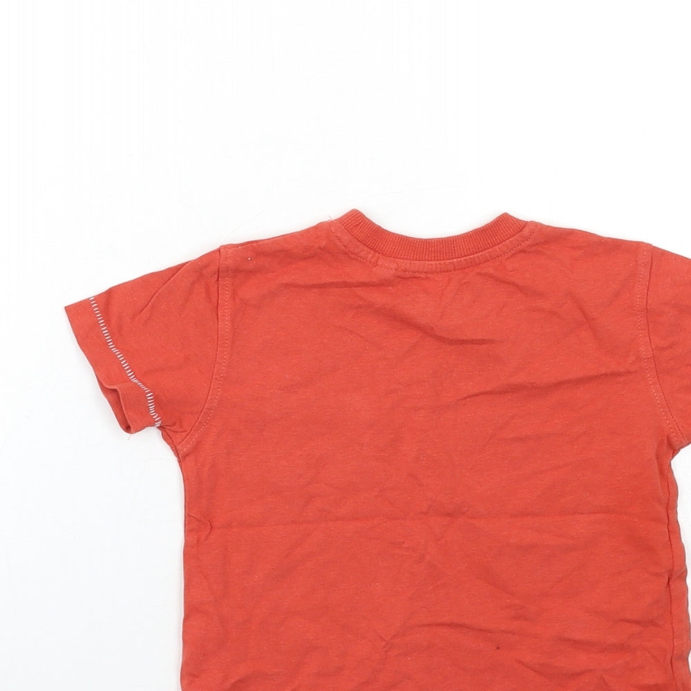 NEXT Baby Orange   Basic T-Shirt Size 9-12 Months