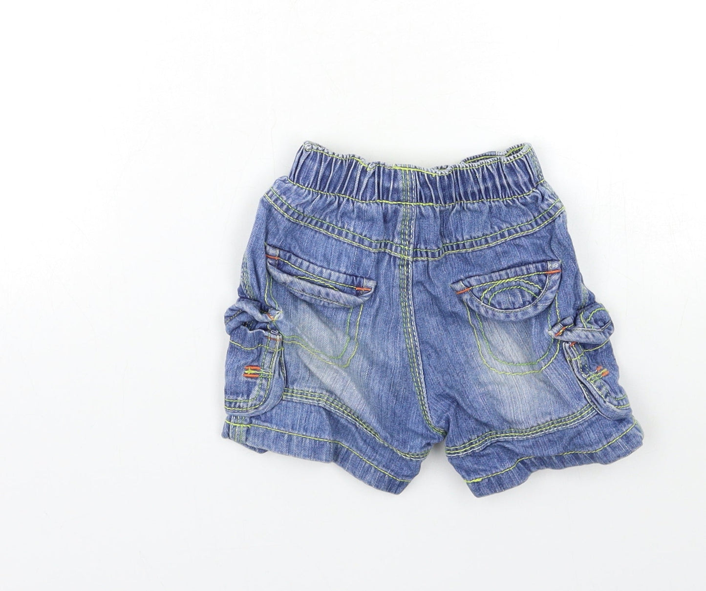 George Baby Blue  Denim Cropped Jeans Size 9-12 Months