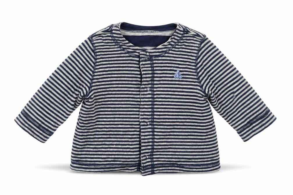Gap Baby Grey Striped  Pullover Jumper Size 3-6 Months
