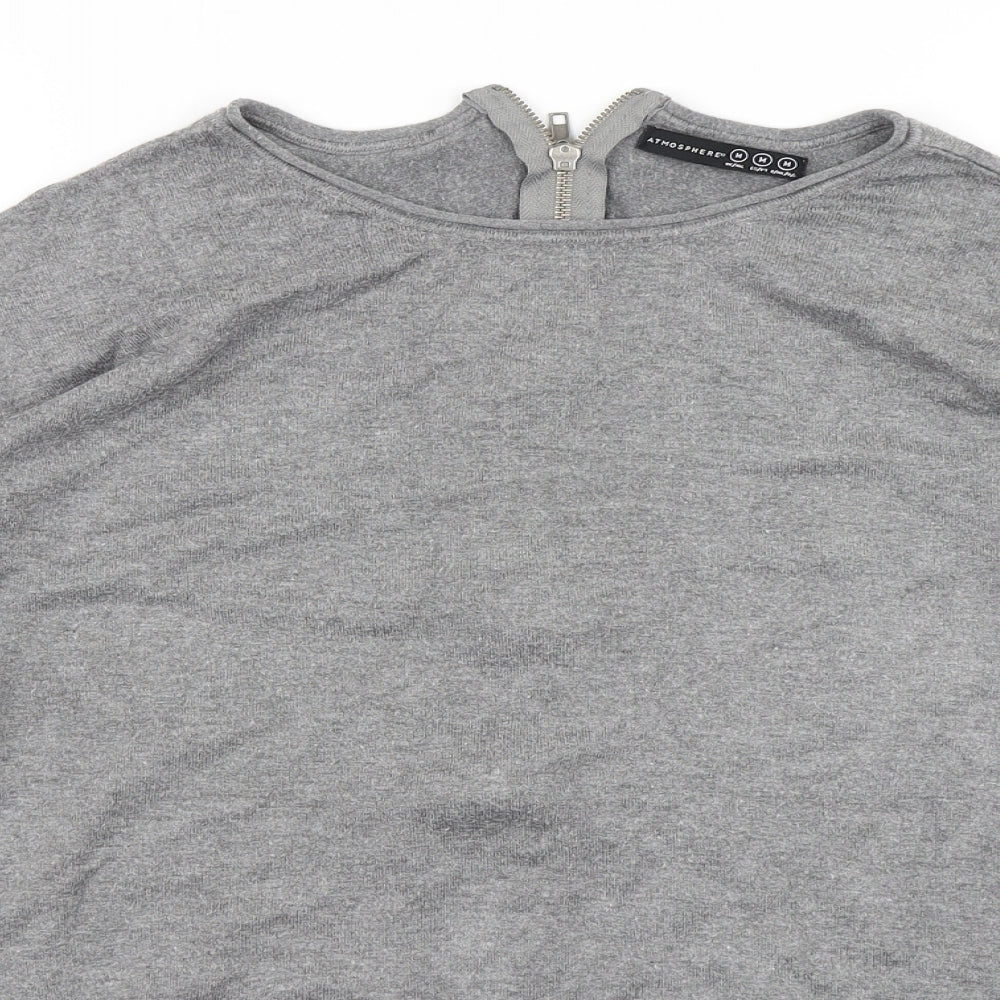 Atmosphere Womens Grey   Basic T-Shirt Size M