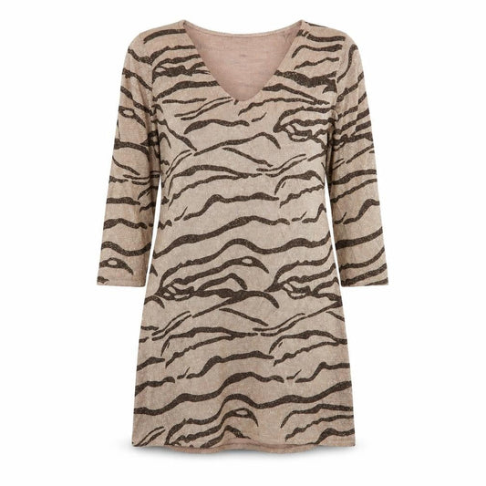 sky designs Womens Multicoloured Animal Print  Fit & Flare  Size S