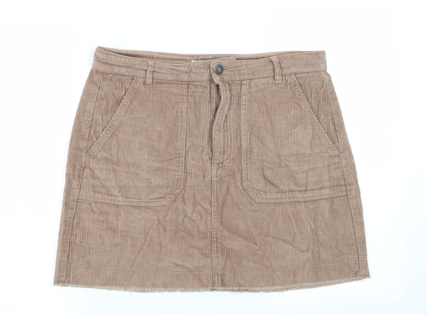 STR Womens Brown   Flare Skirt Size 12