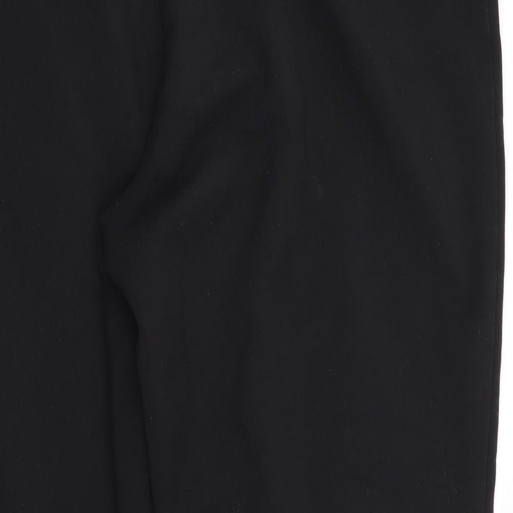 arista Womens Black   Trousers  Size 16 L27 in - Stretch waistband