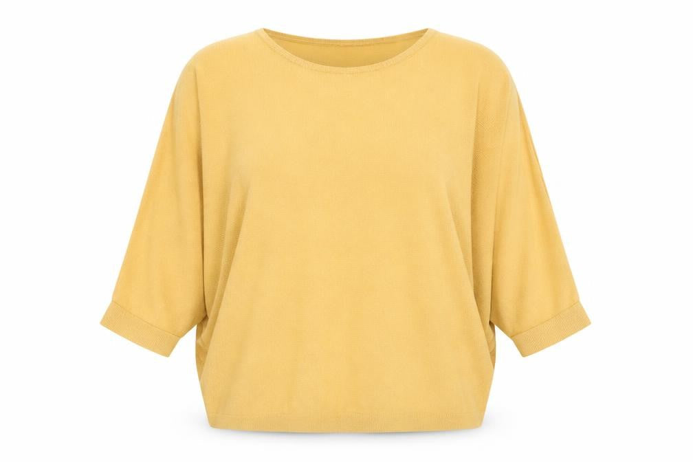 paramour Womens Yellow   Pullover Jumper Size S
