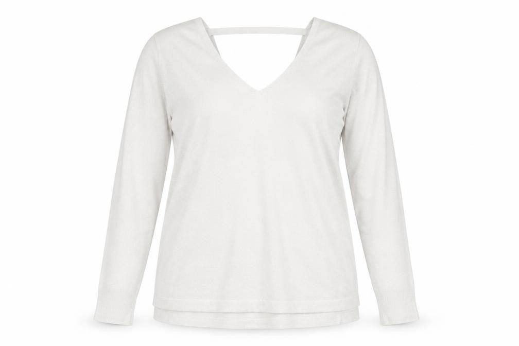 Oasis Womens Silver   Basic T-Shirt Size L