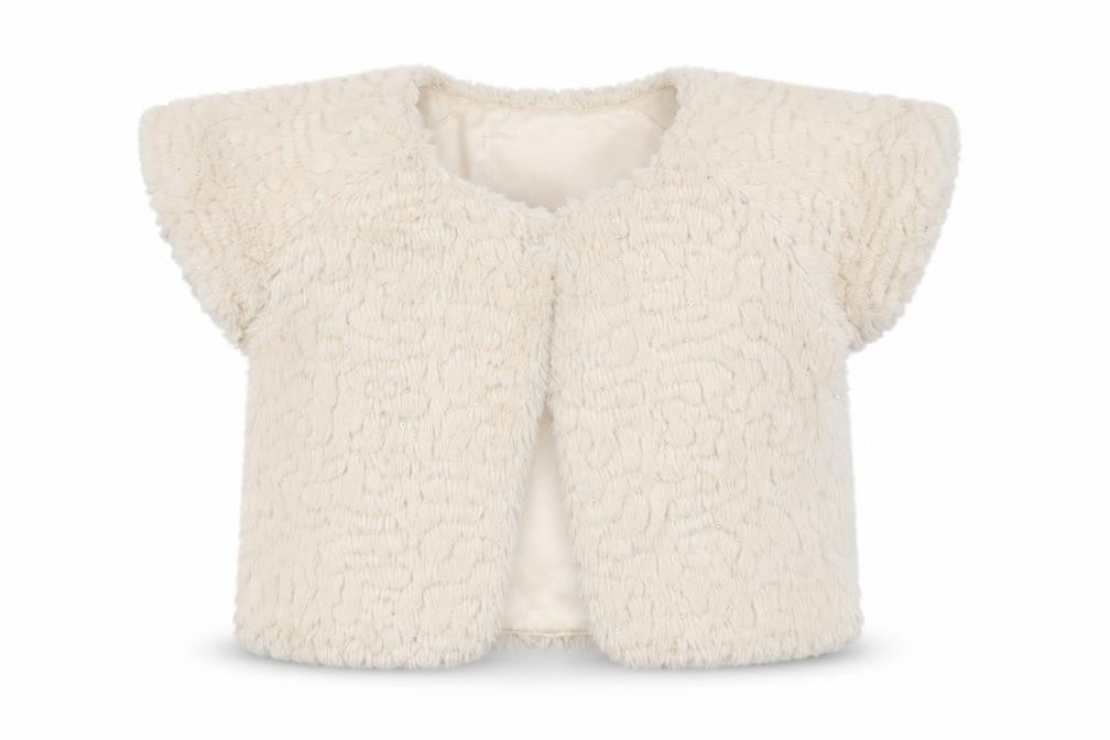 Young Dimension Girls Ivory   Cardigan Jumper Size 6-7 Years