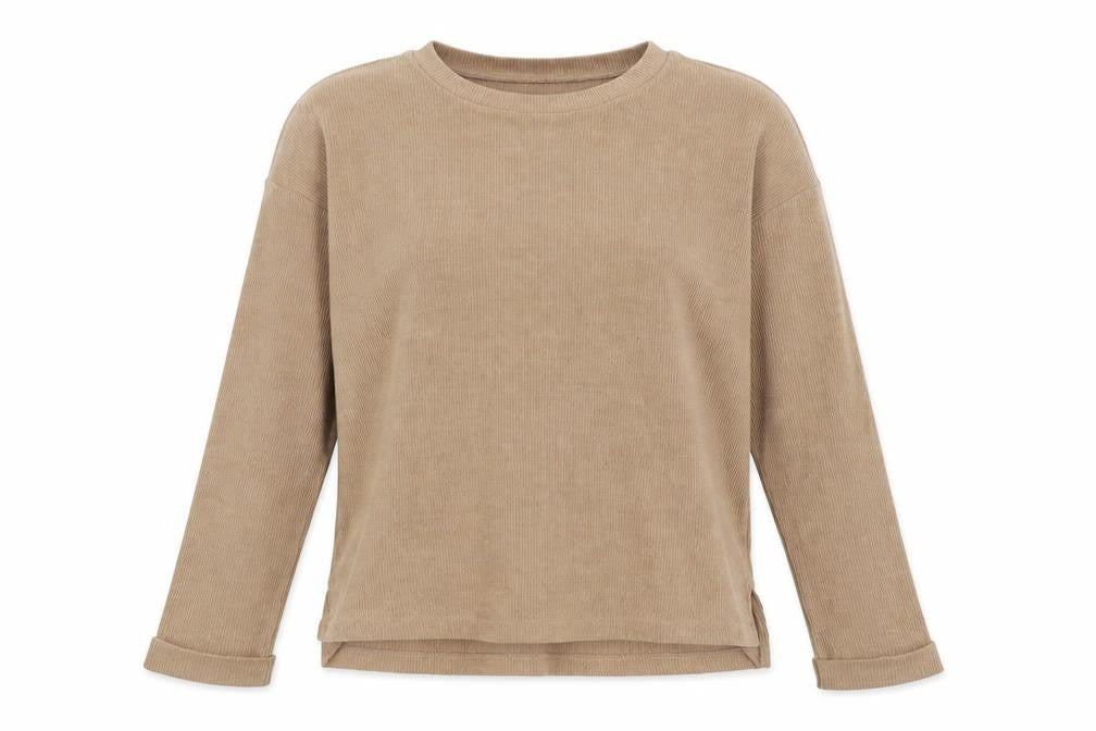 Primark Womens Brown  Jersey Pullover Sweatshirt Size 10