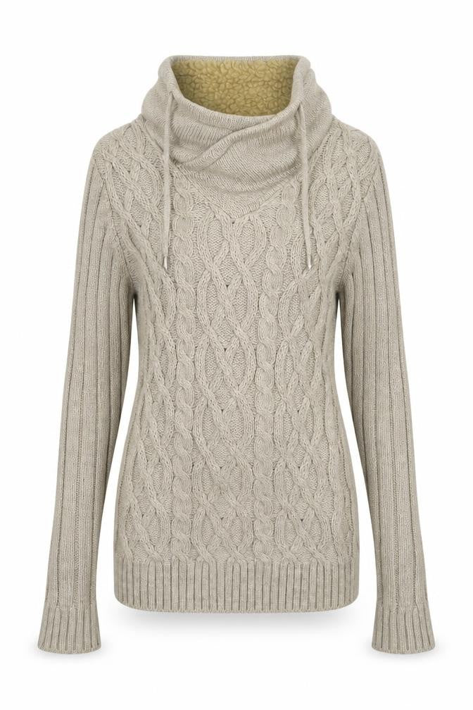 Vangalla Womens Grey  Knit Pullover Jumper Size S