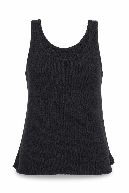 Divided Womens Grey  Knit Basic Tank Size 6