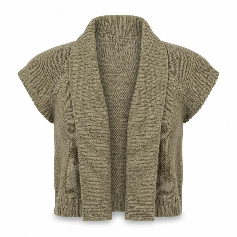 TU Womens Brown  Knit Cardigan Jumper Size 12