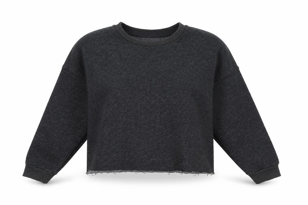 Primark Womens Grey  Jersey Pullover Sweatshirt Size 6