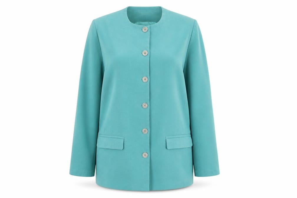 Travelling Light Womens Blue   Jacket Blazer Size L