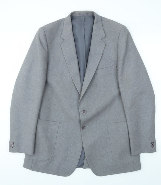 Preworn Mens Grey   Jacket Blazer Size 42