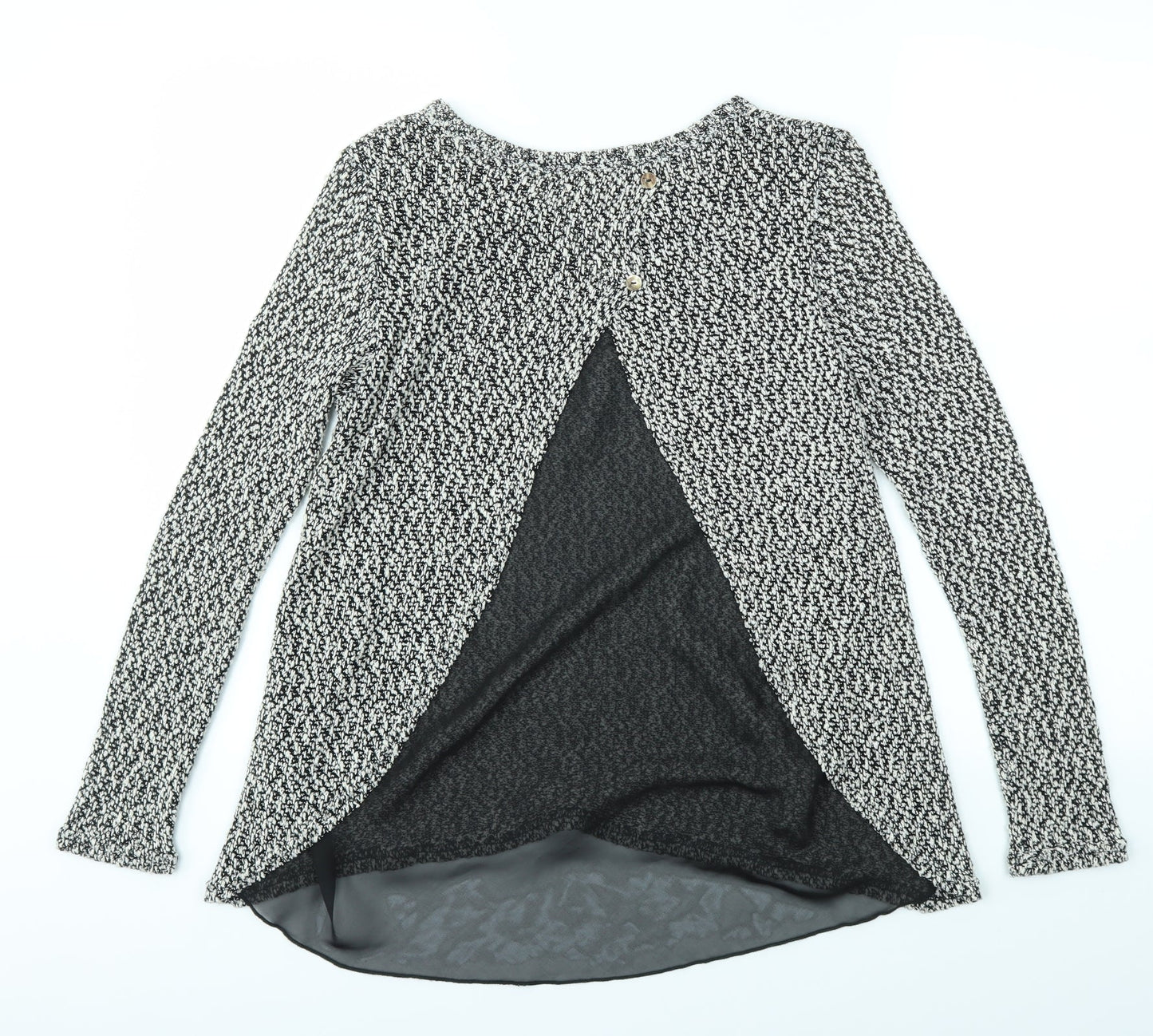 COIN 1804 Womens Grey   Basic T-Shirt Size L
