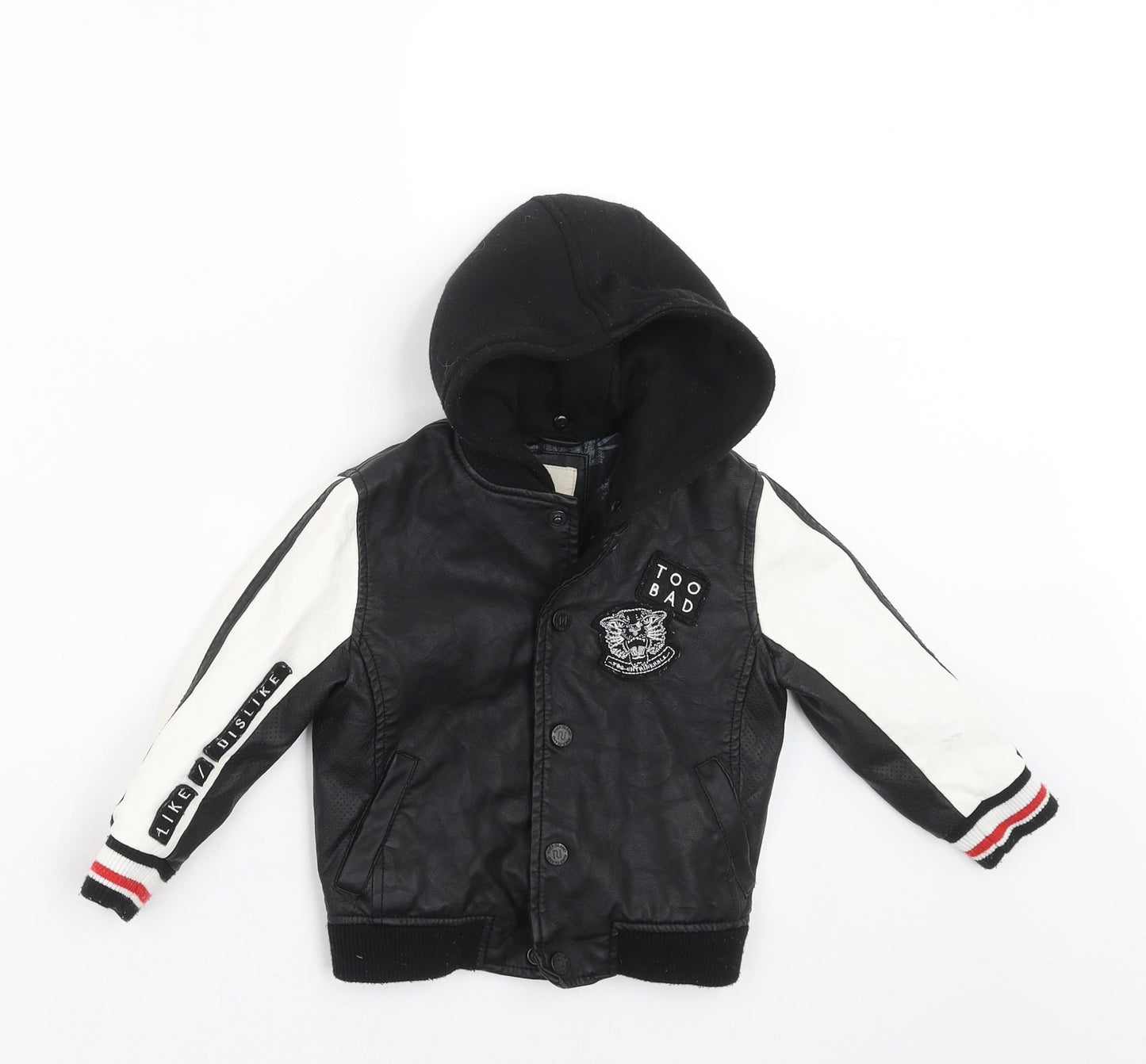 River Island Mini Baby Black   Jacket  Size 12-18 Months