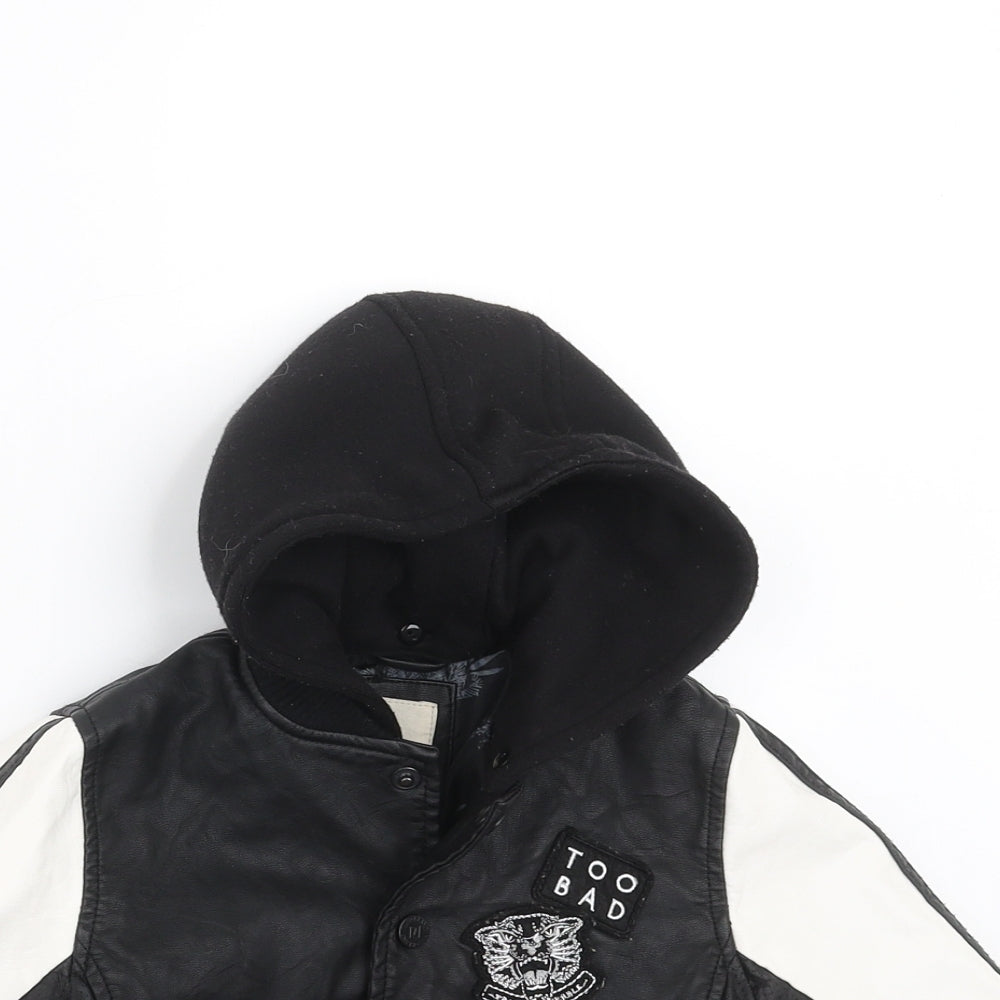 River Island Mini Baby Black   Jacket  Size 12-18 Months