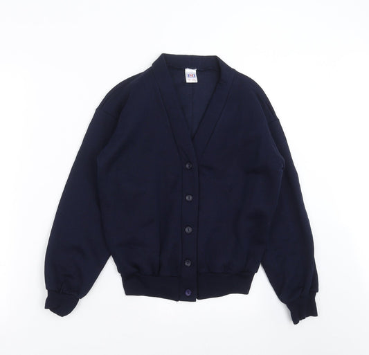 JMJ Girls Blue   Cardigan Sweatshirt Size 11-12 Years