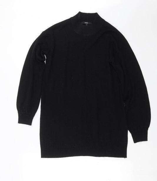 NEXT Womens Black  Knit Pullover Jumper Size XS