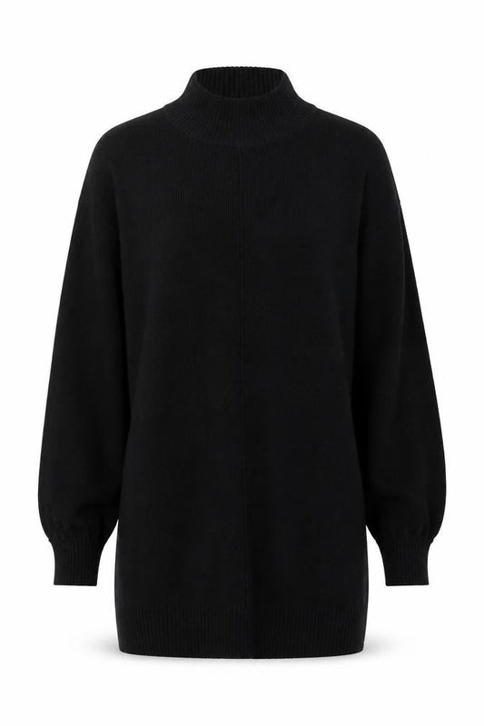 Next Womens Black  Knit Pullover Jumper Size XS