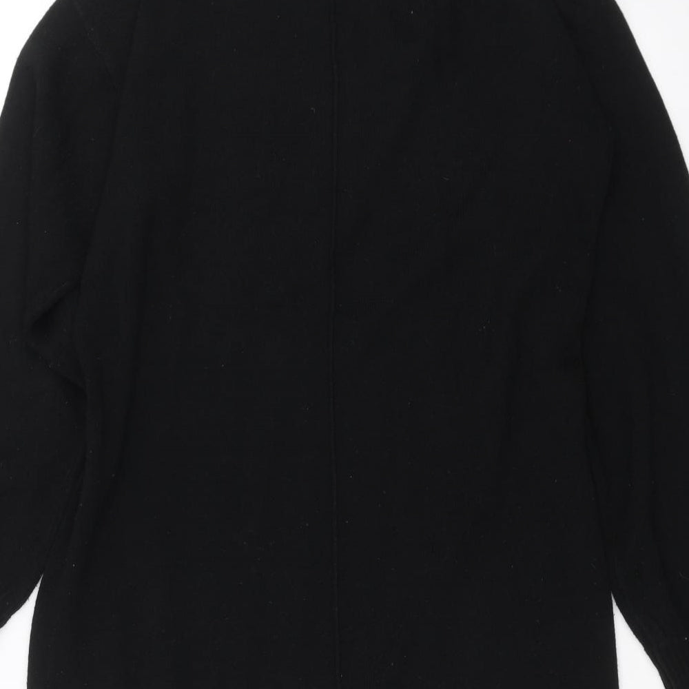 NEXT Womens Black  Knit Pullover Jumper Size XS