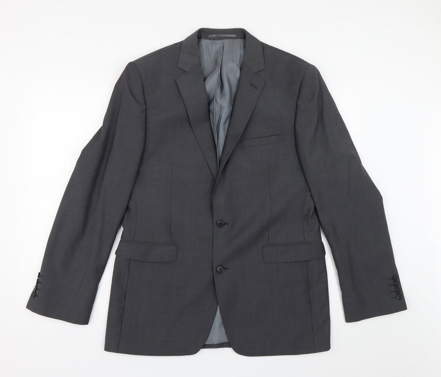 Lanificocerruti Mens Grey   Jacket Suit Jacket Size 40